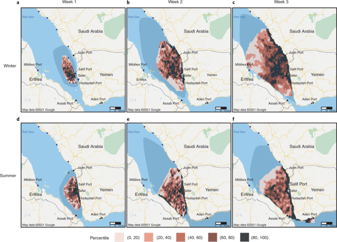 An imminent Red Sea oil spill