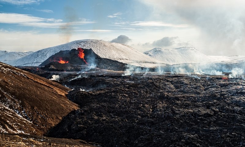 Global Catastrophic Risk From Lower Magnitude Volcanic Eruptions