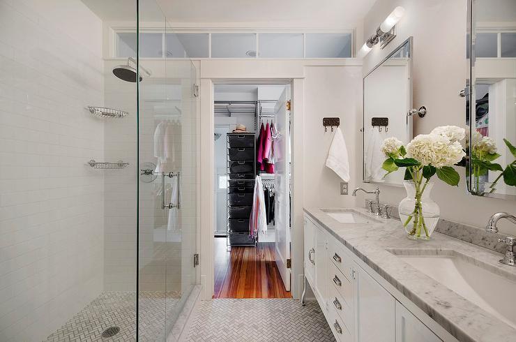 Tempting Bathroom With Walk In Closet