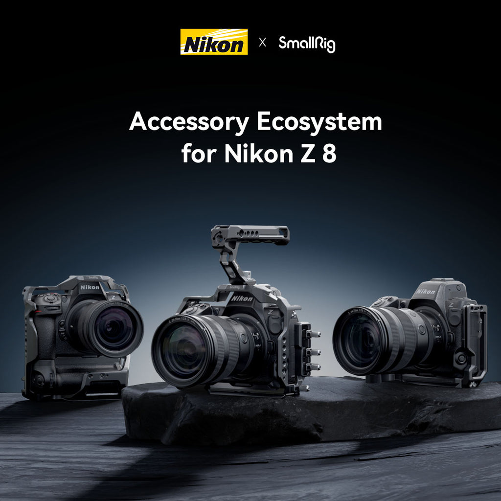 Just announced: SmallRig accessory ecosystem for the new Nikon Z8 camera