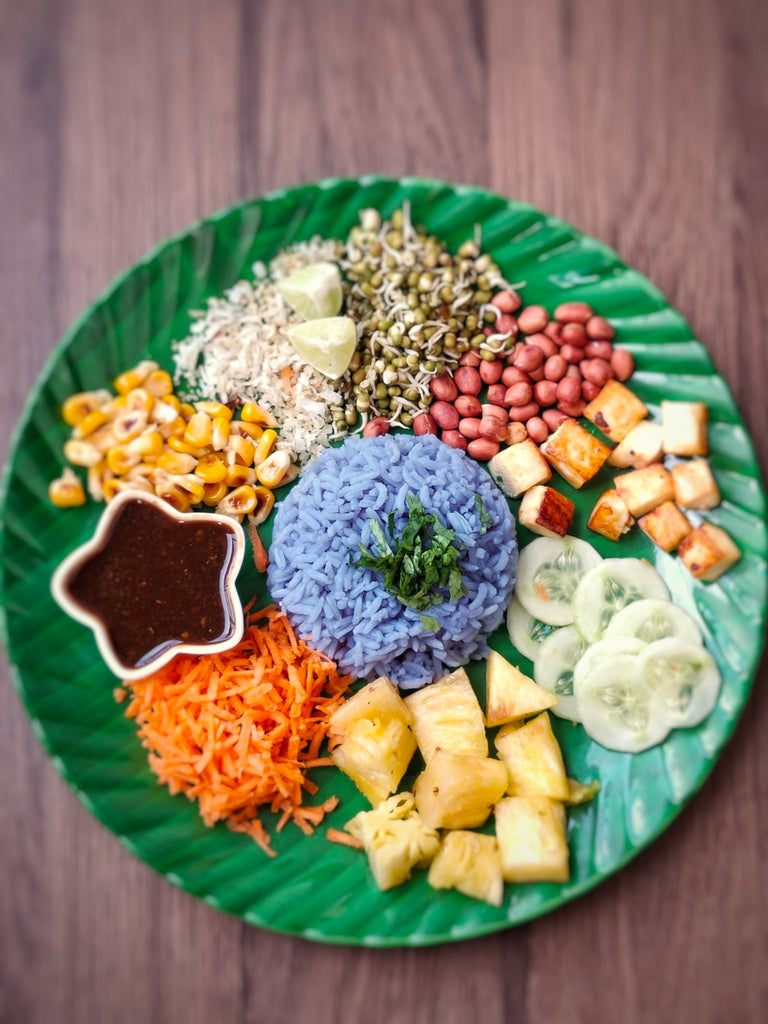 Khao Yum| Thai Rainbow Rice Salad