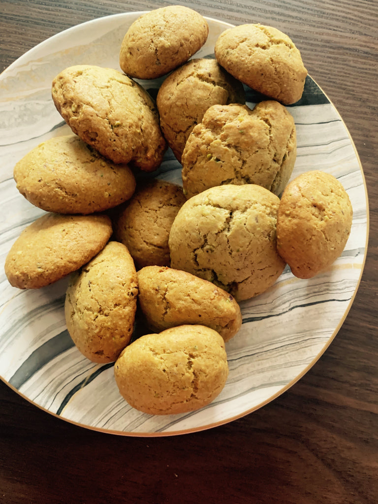 Honey Pistachio Cookies