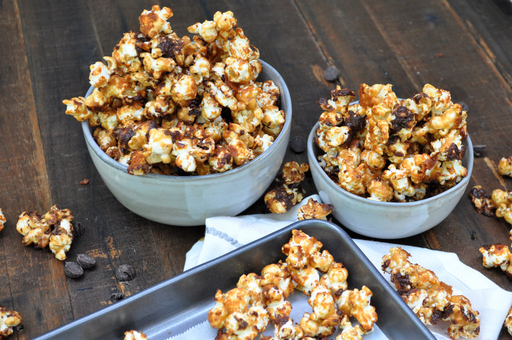 Chocolate Peanut Butter Popcorn