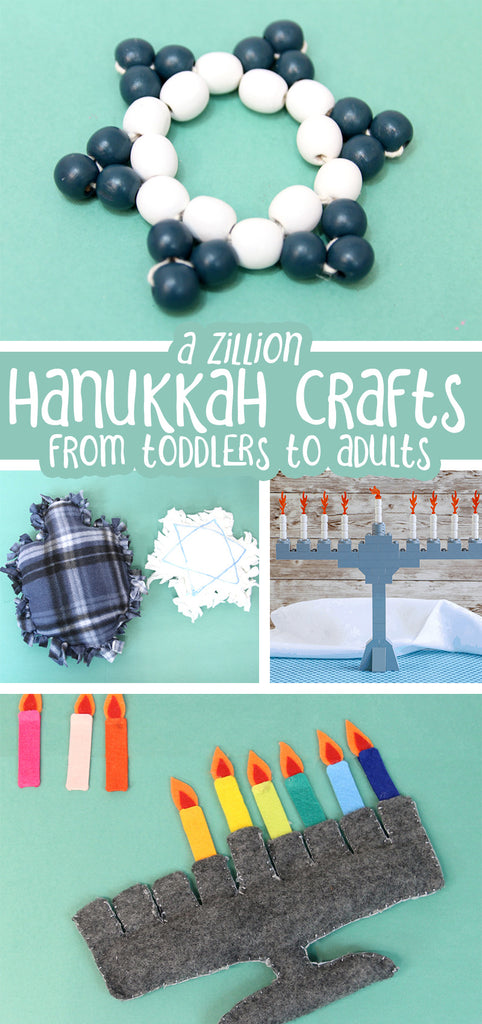 50+ Crafts for Hanukkah for Toddler through Adult