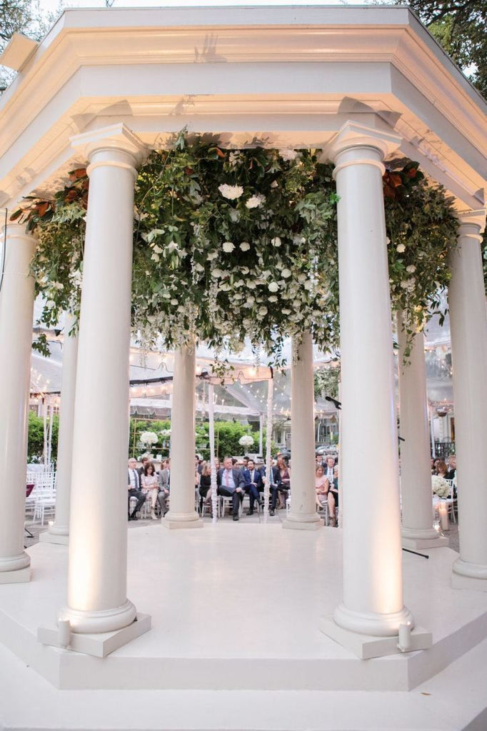 Mercilessly Beautiful Gazebo Wedding Decor