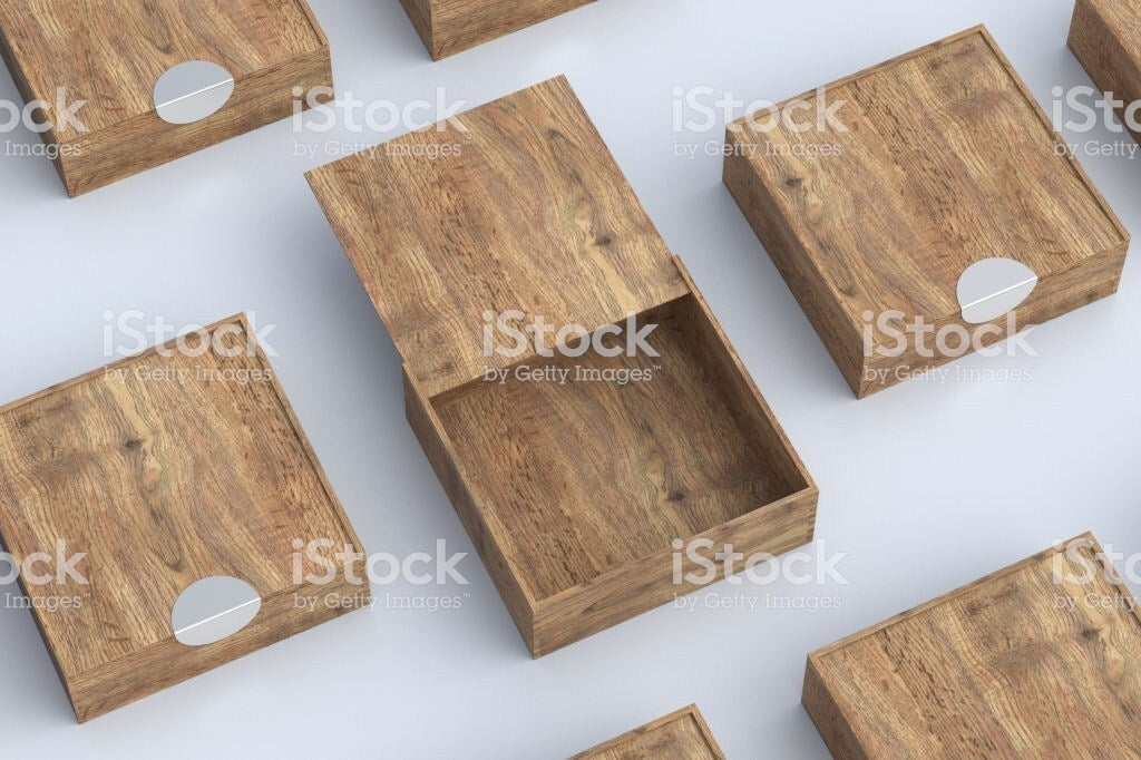 Pictures Wooden Box With Sliding Lid