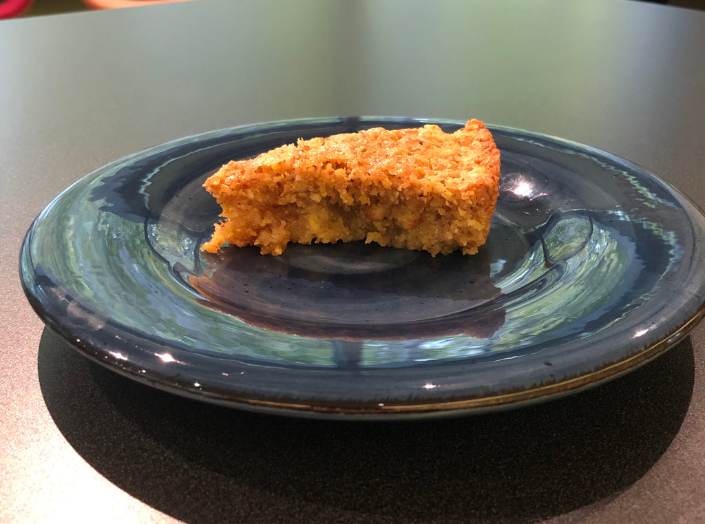 Lemon Polenta Cake with Almonds