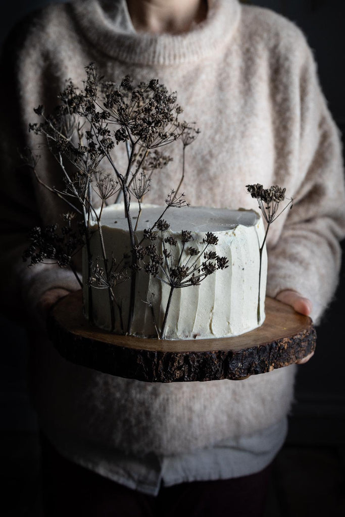 Spiced parsnip cake