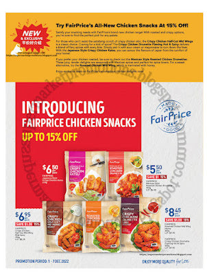 NTUC FairPrice Chicken Snacks Promotion 01 - 07 December 2022