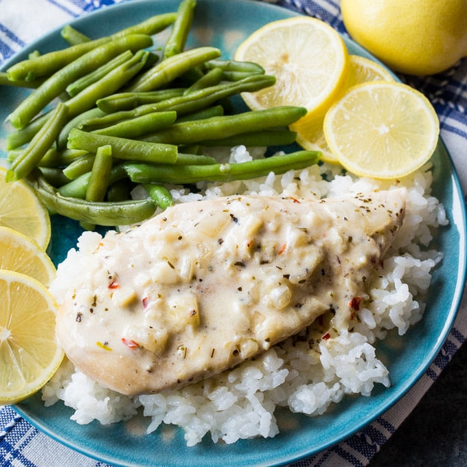 Instant Pot Creamy Lemon Chicken