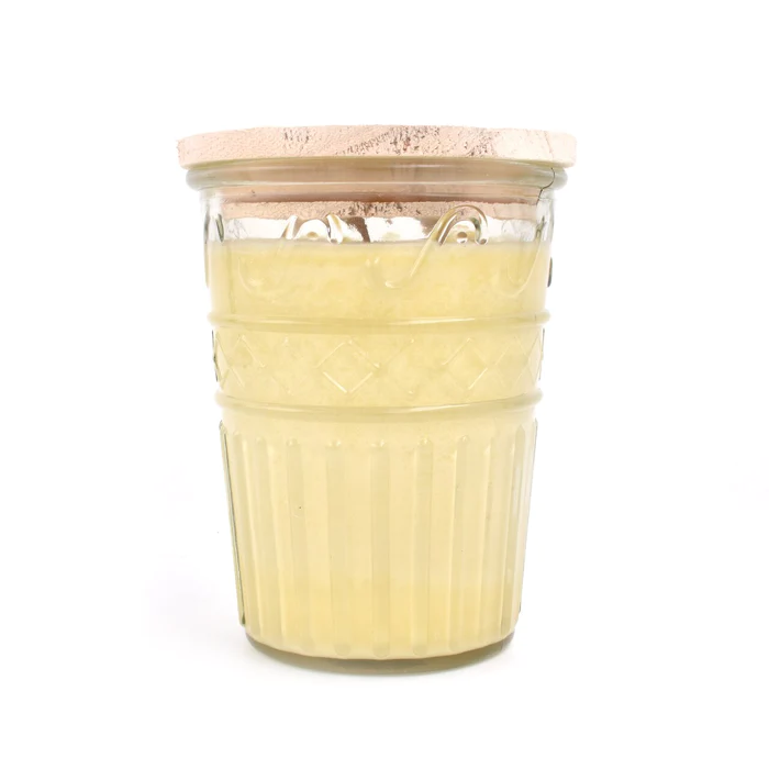 Sweet Jasmine Honey - Swan Creek Timeless Crystal Jar 100% Soy Candle 12-oz