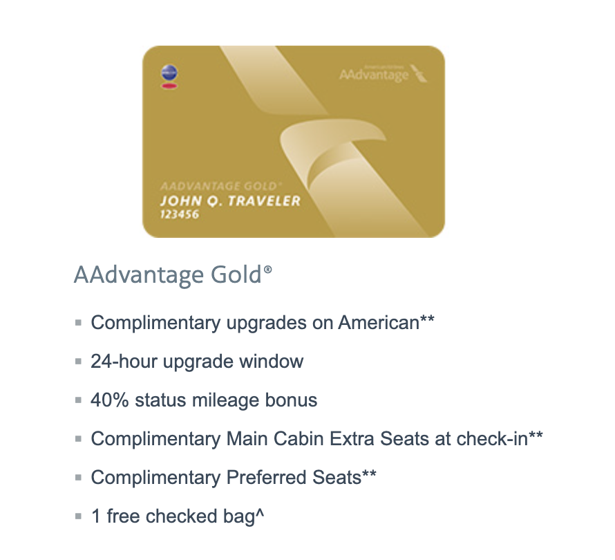 Never say never: I just got upgraded as a lowly AAdvantage Gold member