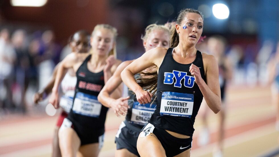 Former BYU star Courtney Wayment finishes 12th in world championships race