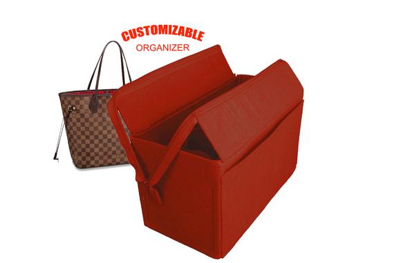 For "LV Neverfull GM Bag" Purse Insert Organizer, Bag Organizer In 7 inch /18 cm Height- Worldwide Shipping 3-5 Days by SenamonBagOrganizer