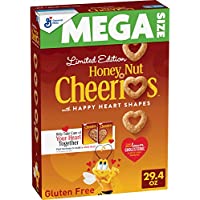 Honey Nut Cheerios Heart Healthy Cereal Mega Size 29.4 OZ only $4.78