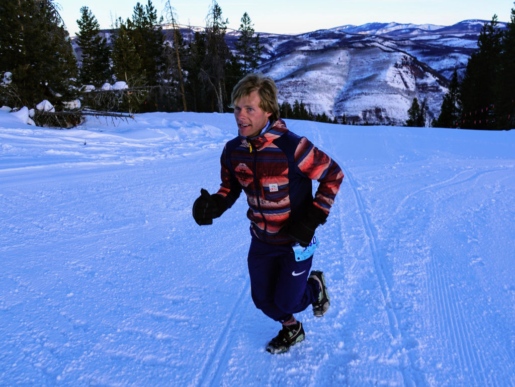 Trail Runners and Skiers Tackle The Vail Winter Uphill