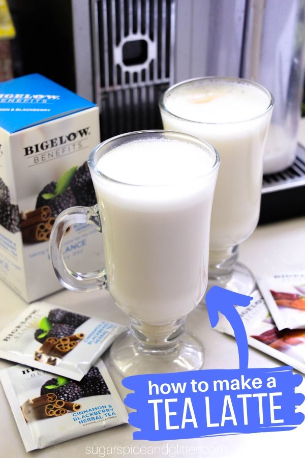 How to Make a Tea Latte