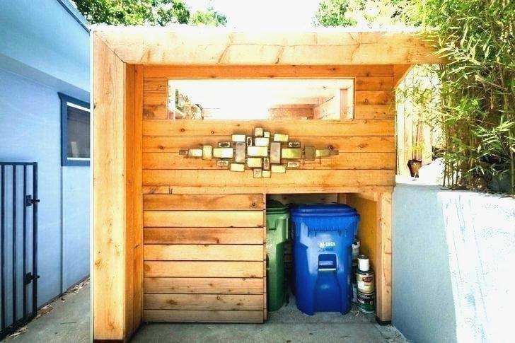 Remodel Garbage Can Shed