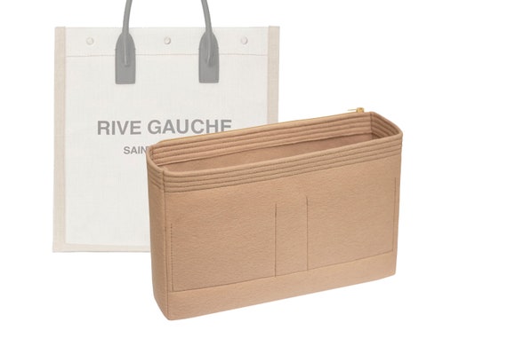 For "Rive Gauche Shopper N/S"  Bag Insert Organizer In 7.4 inches/19 cm Height, Bag Liner by SenamonBagOrganizer