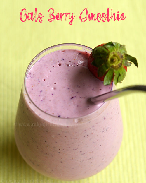 Oats berry smoothie recipe, Smoothie ideas