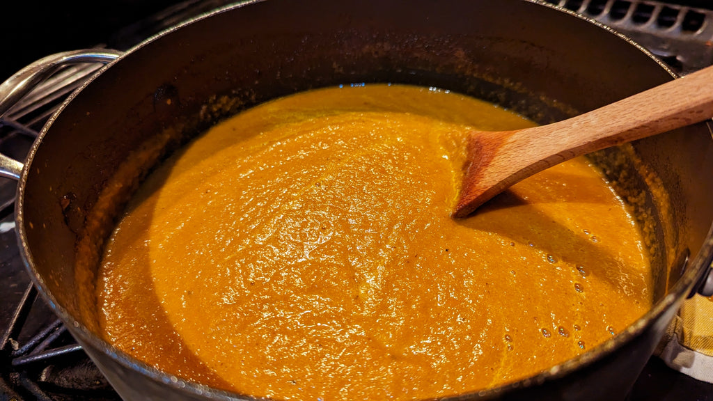 Sweet & Smoky Carrot Soup