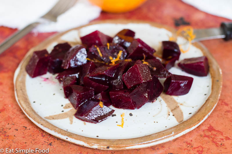 Roasted Beets w/ Orange Vinaigrette