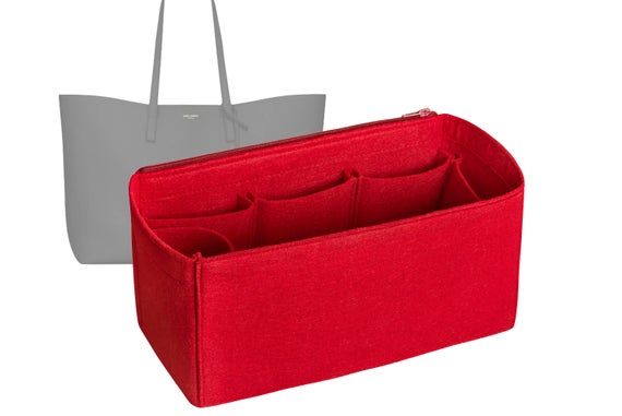 For "Shopping Leather Tote Bag" Bag Insert Organizer, Purse Insert Organizer, Bag Shaper - Worldwide Shipping 4-6 Days by SenamonBagOrganizer