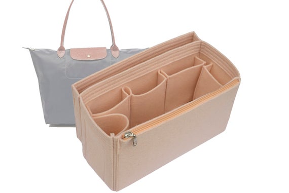 For "Le Pliage Long Strap Large" Bag Insert, Purse Insert Organizer, Bag Shaper - Worldwide Shipping 4-6 Days by SenamonBagOrganizer