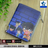 10 card holder cartoon zipper walle pu leather wallets one piece/ totoro/Naruto /dry matter lovely studen wallets zip purse