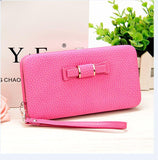 10 colors Purse walle female famous brand card holders cellphone pocke gifts for women money bag clutch 888