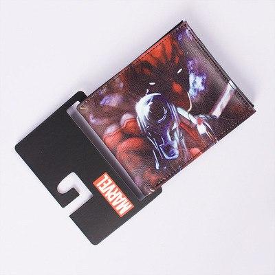 2015 Marvel DC Comics Wallets The Avengers Thor America captain Hulk Series Cartoon Purse Money Shor Bag PVC Leather Wallet