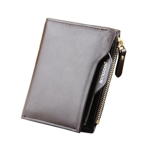 2016 Men's Shor Vertical Faux Leather Walle Bifold Card Money Clutch Multi-slo Carteira 9IGL