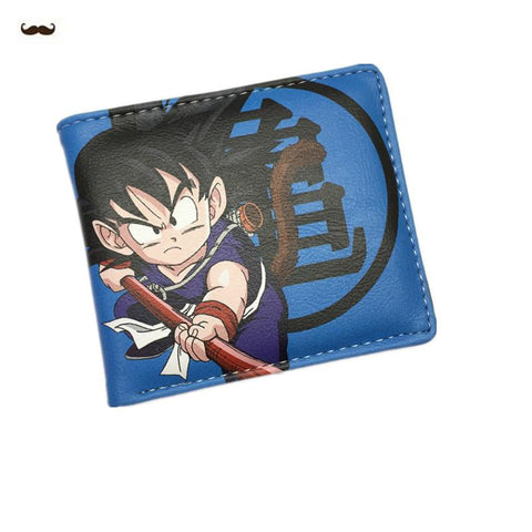 2016 Shor Wallets Cartoon DragonBall Super saiyan co walle Kakarotto Monkey King Anime Fans Purse Collection