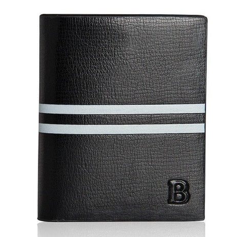 2016 newe men's shor section PU leather Colored stripes money clip purses wallets free shipping BLR1866