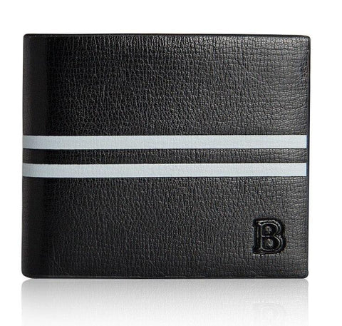 2016 newe men's shor section PU leather Colored stripes money clip purses wallets free shipping BLR1866