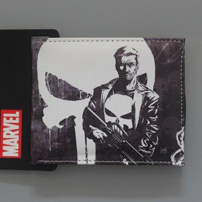 2017 Classic Movie Punisher Walle The Avengers Superhero Comic Walle Skull Purse Teenager Studen Money Bag Walle Card Holder