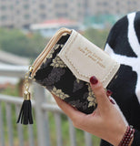 2017 Designer Famous Brand Luxury Women Wallet Purse Female Small walet cuzdan perse Portomonee portfolio lady short carteras