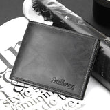 2017 Fashion New Quality Pu Leather Men's Walle 2 Folds Shor Portable 4 Colors Credi Card Holder Purse Walle Free Shipping