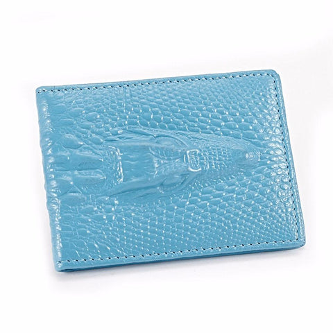 2017 Fashion Vintage Style High Quality PU Leather Walle Men Women Crocodile Card Bag Credi Card Package Holder Card Case