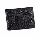 2017 Fashion Vintage Style High Quality PU Leather Walle Men Women Crocodile Card Bag Credi Card Package Holder Card Case