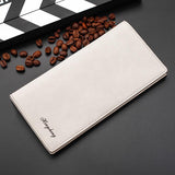 2017 Men Leather Brand Long Walle Vintage Minimali Shor Slim Male Purses Money Clip Credi Card Dollar Price Portomonee