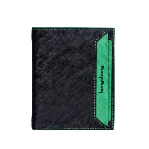 2017 New Arrival Men Walle Pop Purse Gentleman Bifold Wallets Money Clutch Ultra-large Capacity Mini Card Holder BS88