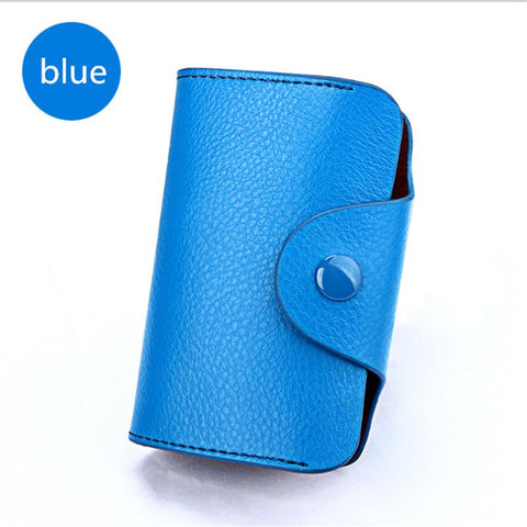 2017 Simple Fashion Accordion Card Bag Authentic Pickup Card bag of Foreign Trade Ho Style Card Bag Candy Color South Korean