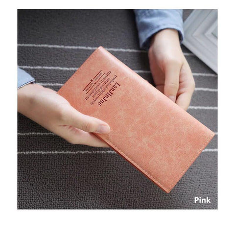 2017 new ho sales Womens fashion Purses Young lady big capacity Long Wallets females PU Leather clutch bags Cards Holder wallet