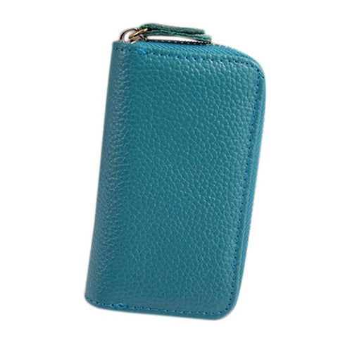 2018 Best Selling Men Cow Leather Purse Car Key Wallets Women Housekeeper Holders Credit Card