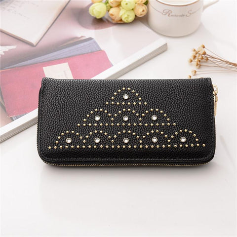 2018 New Purse Female Fashion Women Wallet Pocket Zipper Wallet Pouch Case Phone Pocket