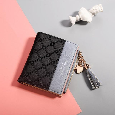 2018 New Women's Cute Fashion Purse Leather Long Zip Wallet Coin Card Holder Soft Leather Phone Card Female Clutch