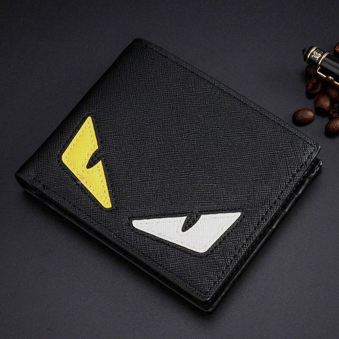 2019 nueva moda PU de cuero para hombre Pokemon tarjetas de bola monedero creativo patrón de dibujos animados tarjetero billeteras pequeñas para hombres