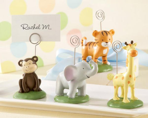 "Born To Be Wild" Animal Place Card/Photo Holders (Set of Four Assorted)