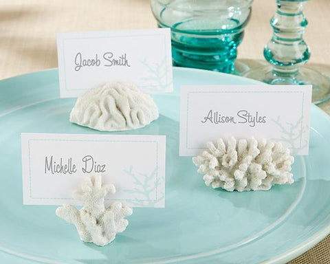 "Seven Seas" Coral Place Card/Photo Holder (Set of 6)